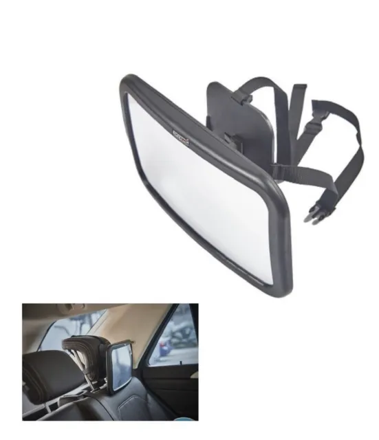 Onco 360° Autospiegel - 2023 Vergleichssieger, 100% Bruchsicherer ,  Schwenkbarer Spiegel Auto, Verstellbarer Auto Spiegel für Baby Rücksitz,  Erstausstattung : : Baby