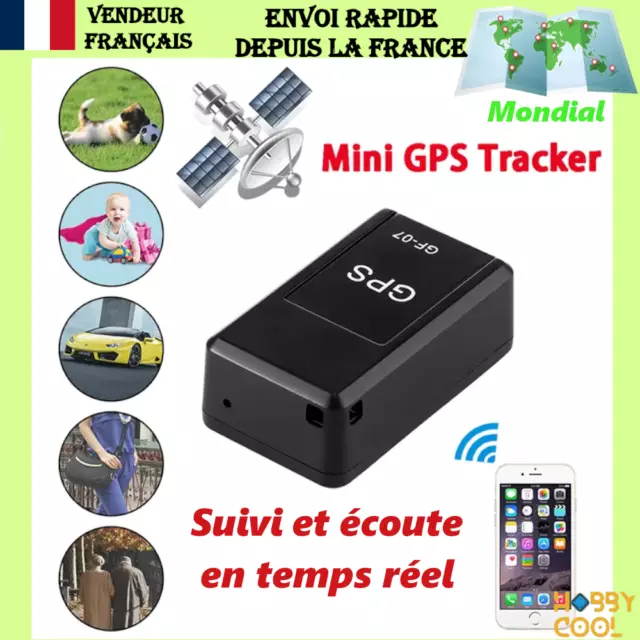 Traceur localisateur avec Micro Audio -Mini GPS tracker Maap Mondiale temps réel