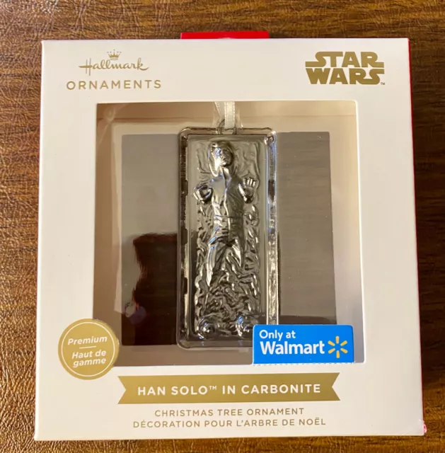HALLMARK STAR WARS Han Solo In Carbonite Walmart Exclusive Ornament