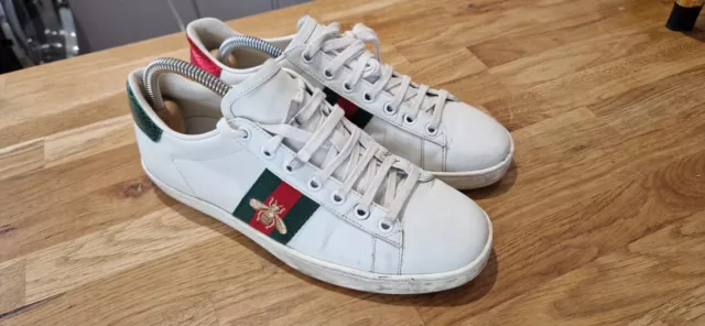 Genuine GUCCI ACE White Sneaker Size EU38