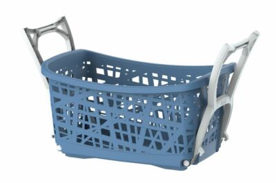 BAMA CESTA BUCATO CON PIEDI PIEDINI STAND UP CM.60,5X39,5X68,5H CESTONE PANNI BAMA 