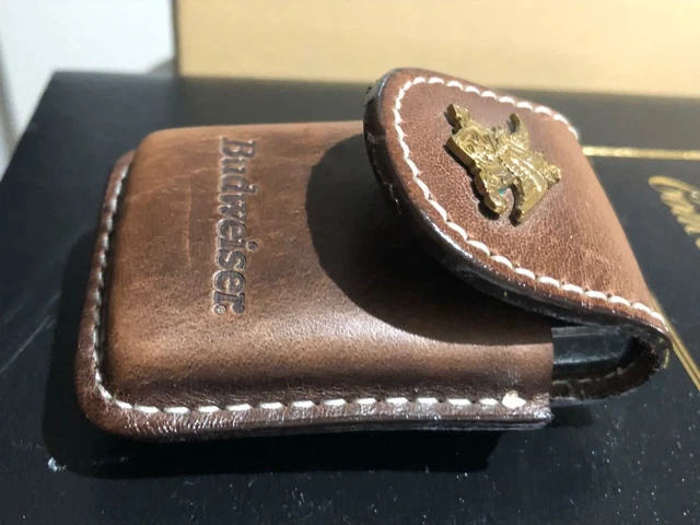 Sale Budweiser Zippo ZIPPO w Case Serial Number