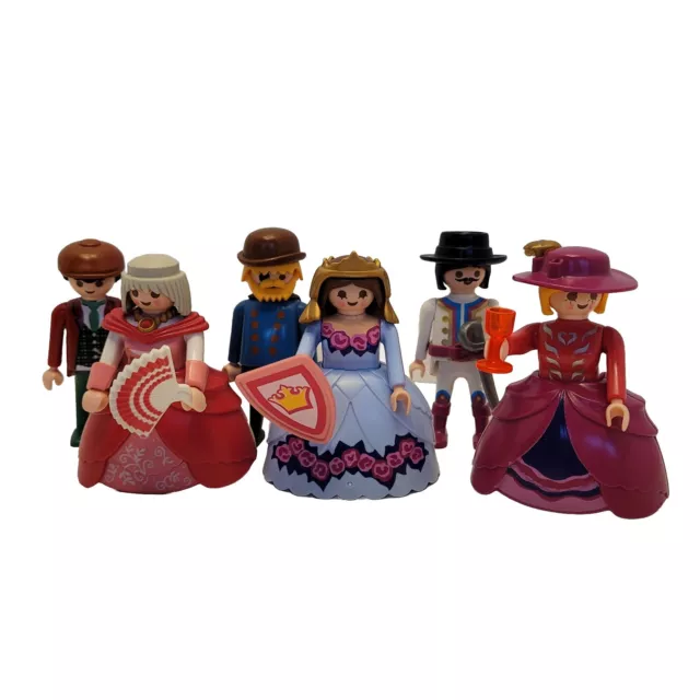 Playmobil Toy Lot Victorian People Figures mixed sets big dresses