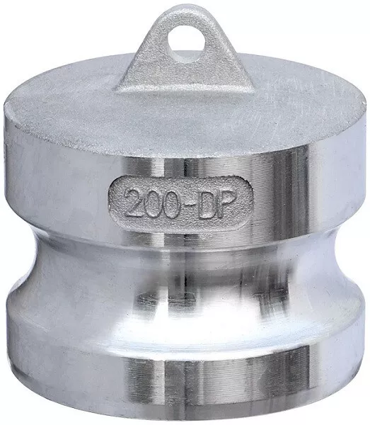 2" Type DP Dust Plug Adapter Aluminum Hose Fitting Camlock