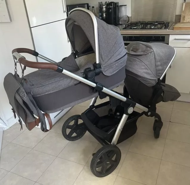 Silver Cross Wave Double Tandem Pushchair