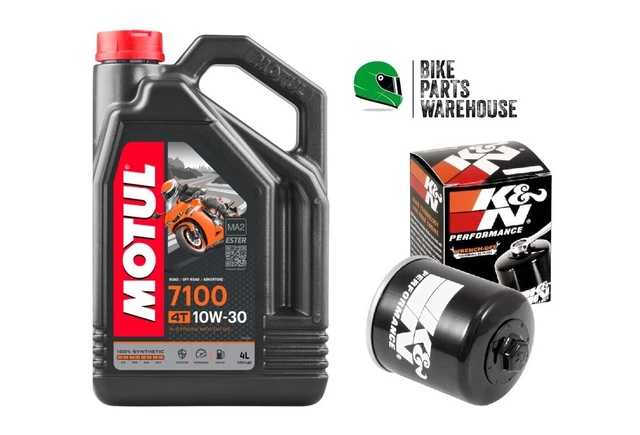 Suzuki GSF1200 Bandit 1996-2006 Service Kit – K&N Oil Filter & MOTUL 5000 Oil