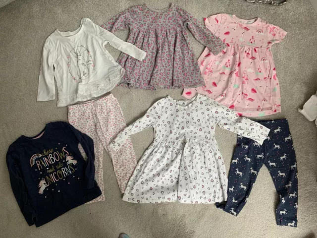 Pacchetto bambina 9-12 12-18 mesi matalan debhams next primark