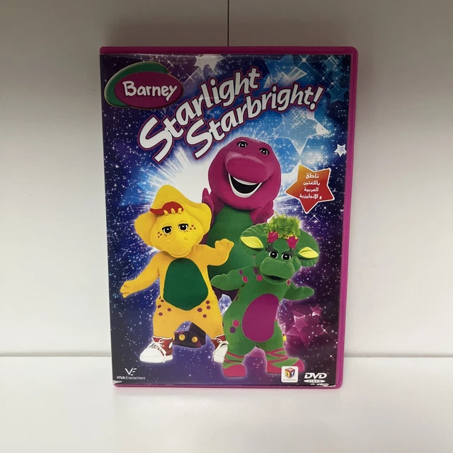 BARNEY STARLIGHT STARBRIGHT! DVD Rare Region 2 Arabic DVD Good