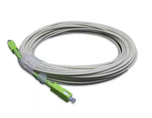 Linea Fibra Ottica Single Mode 3mm Simplex Sc / APC Lszh G657A2 15m