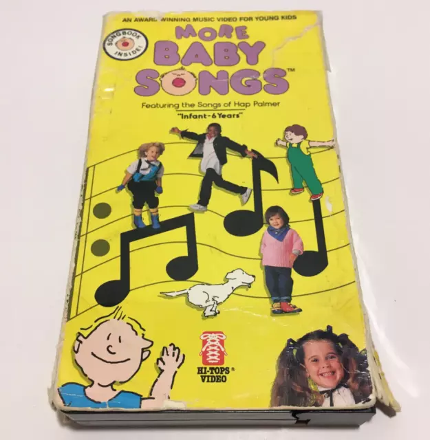 MORE BABY SONGS VHS Tape Hap Palmer $7.97 - PicClick