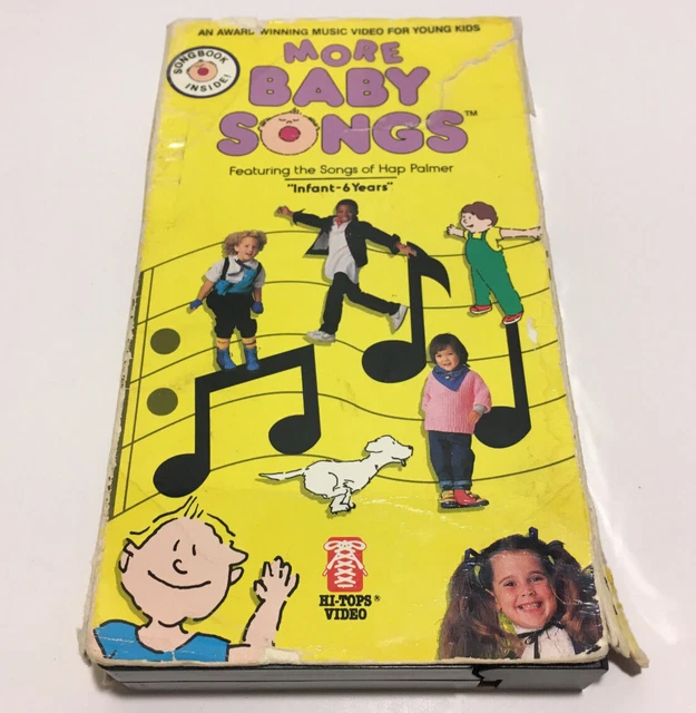 MORE BABY SONGS VHS Tape Hap Palmer $7.97 - PicClick