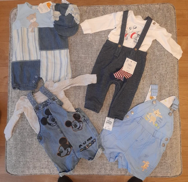 Baby Boys summer Cothes dungarees romper Bundle 3-6 Months dungarees outfit bnwt