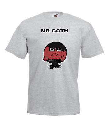 Mr Goth Emo Rock Metal Indie Mens Women Funny T-Shirt Birthday Christmas Gift