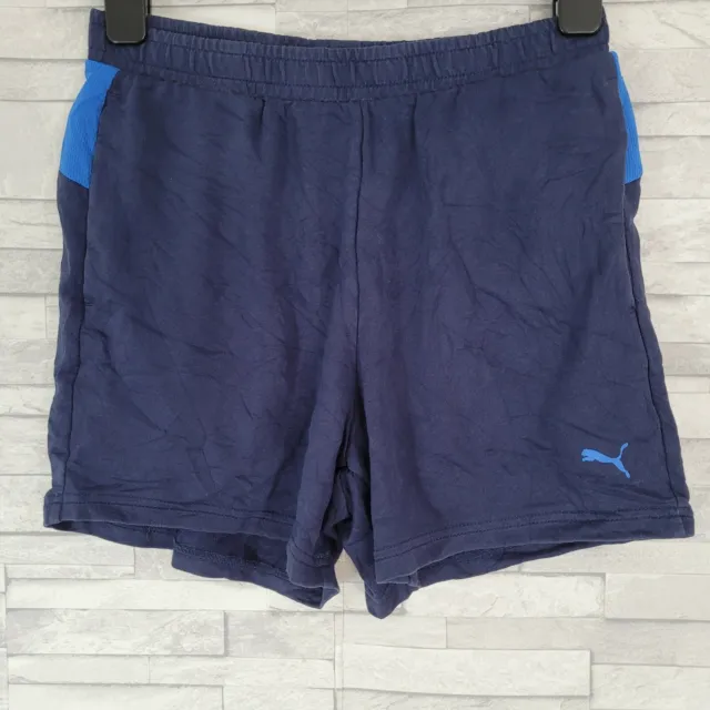 Pantaloncini da ragazzo PUMA blu sport/nuoto cordino età 13-14