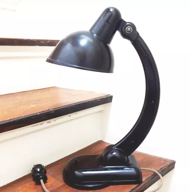 SIGMA Bakelite Table Lamp by  Christian Dell / Heinrich Römmler AG  BAUHAUS '30