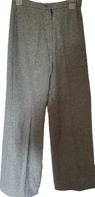 Pantaloni vintage anni '70 Houndstooth XS