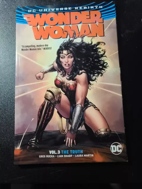 DC Comics Rebirth Wonder Woman Volume 3 Trade Paperback TPB