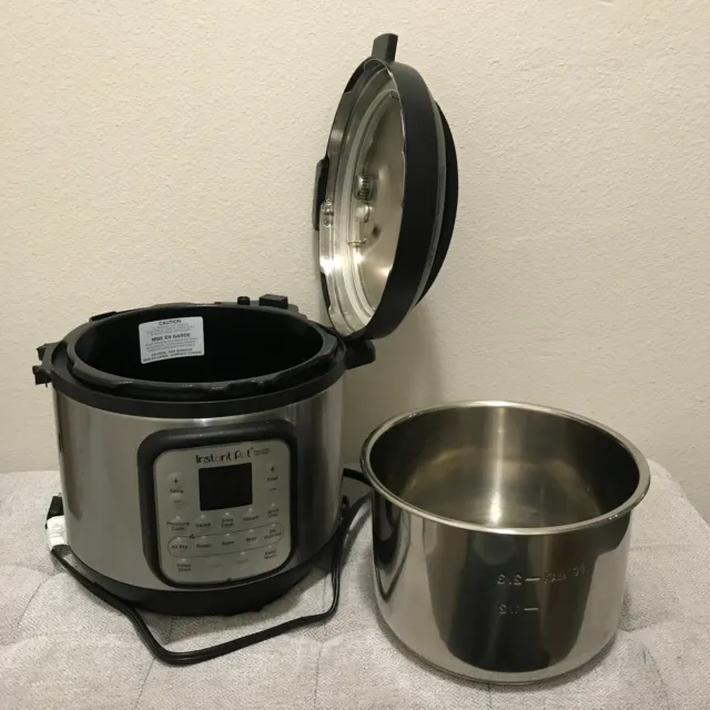 Instant Pot Duo Crisp Air Fryer 8-quart Multi-Use Pressure Cooker 140-0021-01