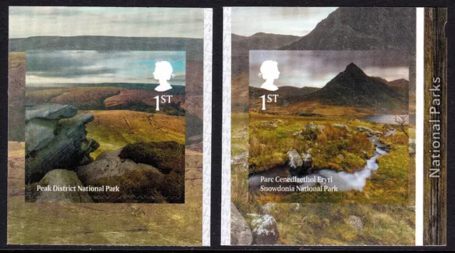 Gb 2021 National Parks Sg4474 Sg4475 Ex Retail Booklet Pm77 - Mnh