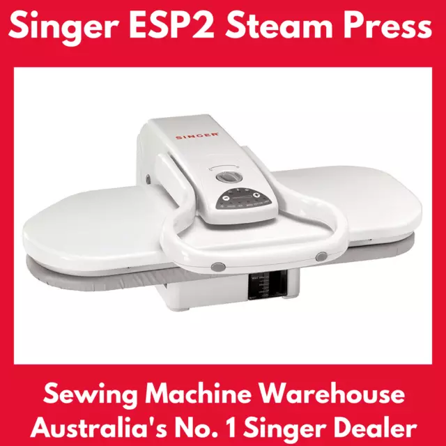 Singer ESP2 Electronic Steam Iron Ironing Press - New, Latest Model! Like Elna