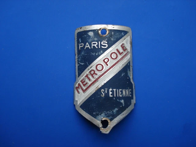 Plaque émaillée Ancienne – Cycles BARRE NIORT – Panneau Vélo Collection