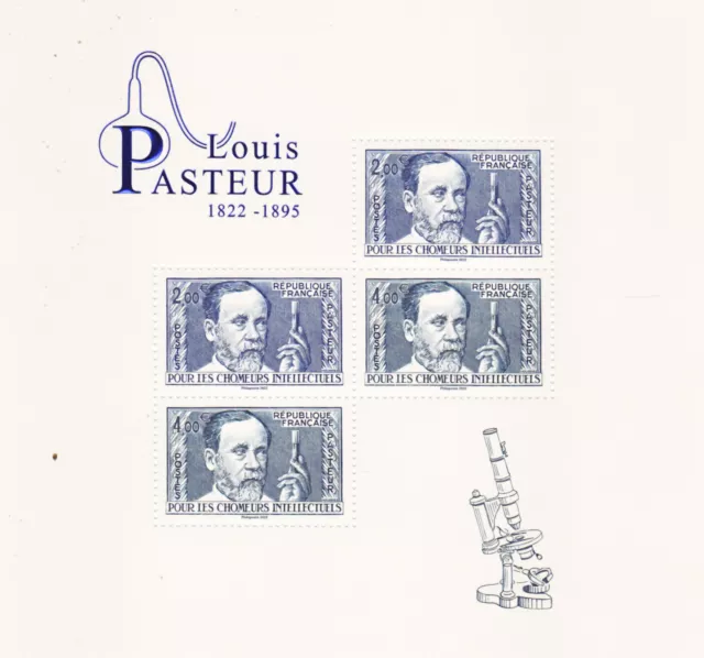 France 5599/5600 2022 bloc Pasteur neuf** TB MNH