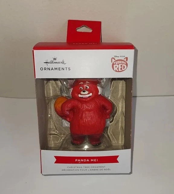 HALLMARK 2022 DISNEY Pixar Turning Red Panda Mei Christmas Tree