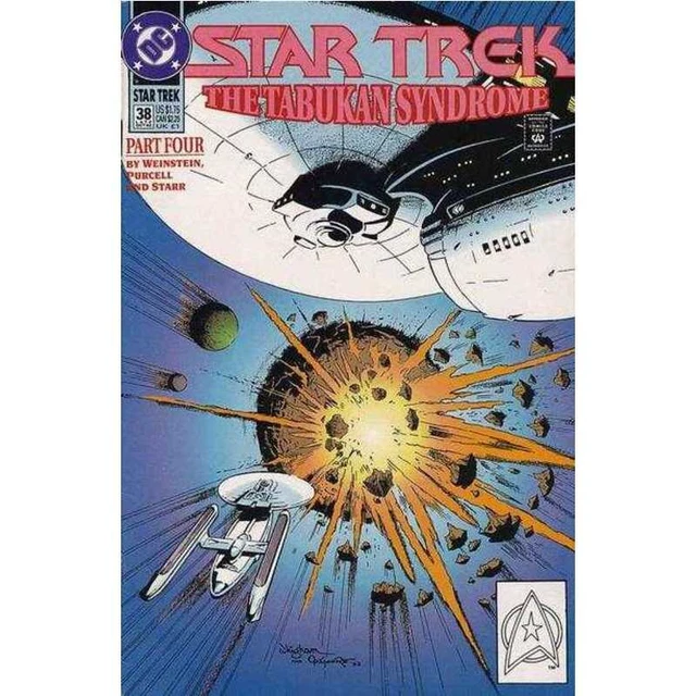 Star Trek (1989 series) #38 in Very Fine + condition. DC comics [w:
