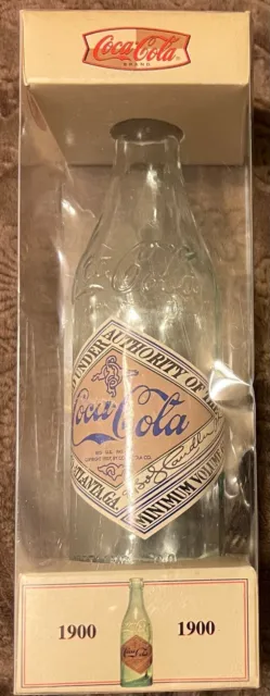 Coca-Cola Commemorative Bottle - 1900 to 2000 - Hutchinson Bottle 1907