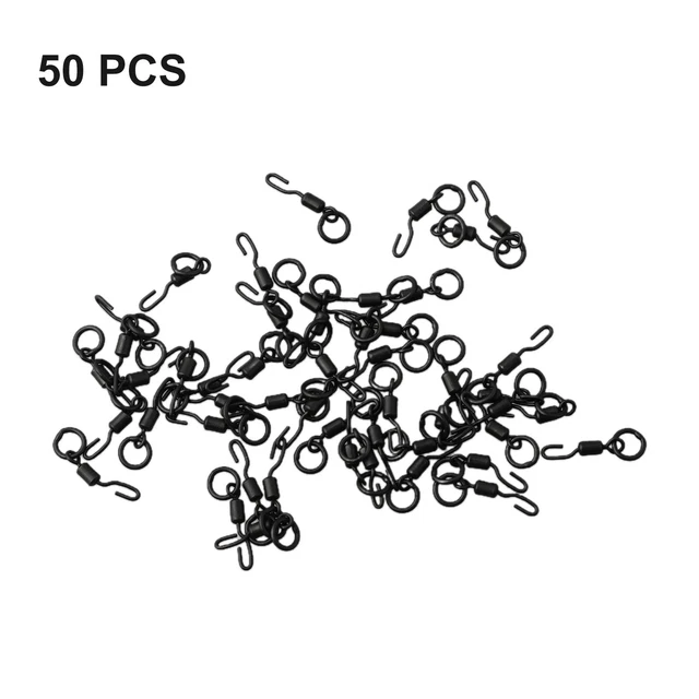 60 Punte In Metallo Per Esche Da Pesca Alla Carpa, Misure 8-15 Mm, Per Boilies E Mais, ECSiNG - 2