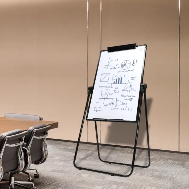 Dry Erase Board With Stand 40x28" Whiteboard Double-Sided Magnetic Office Home
