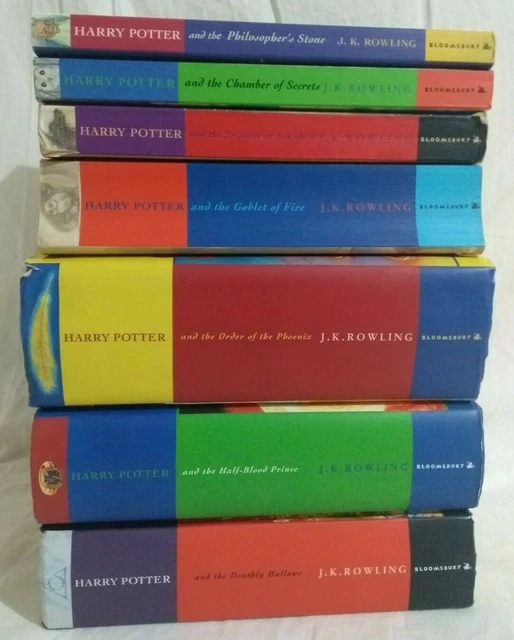 COMPLETE HARRY POTTER Book Set 1-7 J K Rowling HB & PB Bloomsbury ...