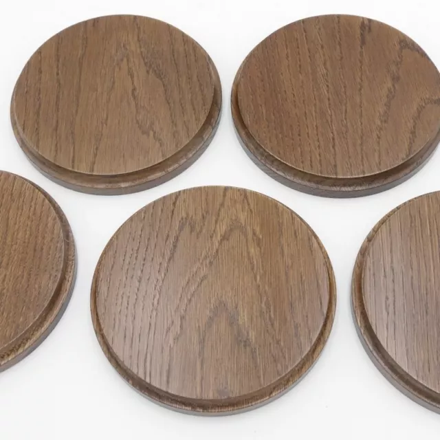 5 Pieza Keilerschilder Redondo Braun Af 13cm Tablero Keiler Gewaffbrett 2