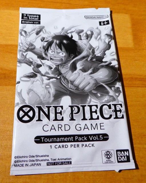 ONE PIECE CARD English Promo Tournament Pack Vol.5 X1 Booster Sealed Neuf Mint EUR 9,49