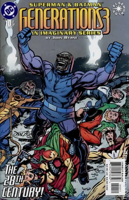 Superman and Batman Generations III #10 VG 2003 Stock Image Low Grade