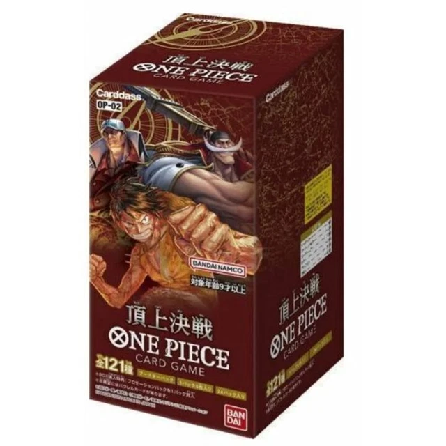 NEW ONE PIECE Card Game Paramount War OP02 Booster Box 24packs