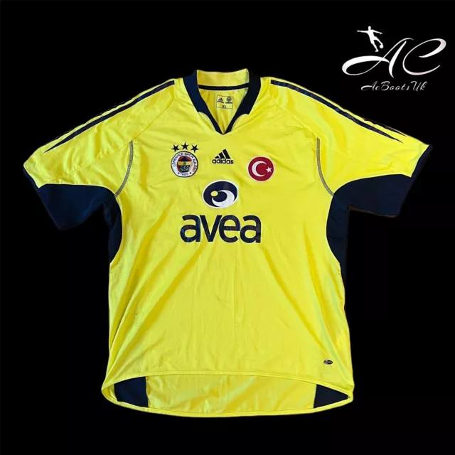 Fenerbahce FC 2005/06 Away Football Shirt Size Uk Extra Large