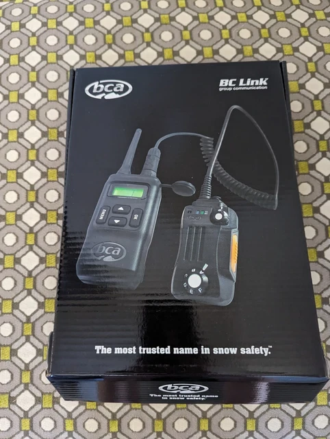 Backcountry Access BC Link 1.0 Radio Walky Talky Black