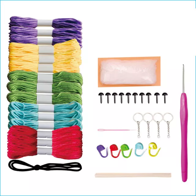 Kit de Crochet pour DéButants, Kits D'Animaux au Crochet, Pack de Tricot po2594