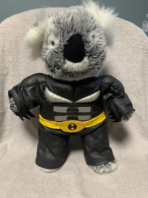 Build-A-Bear 15 Inch Koala Plush Wearing a Batman Costume 