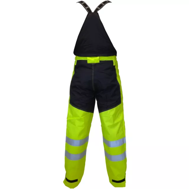 Warnschutz-Latzhose HELLY HANSEN 71476 Warnschutz Hose Arbeitskleidung Latzhosen