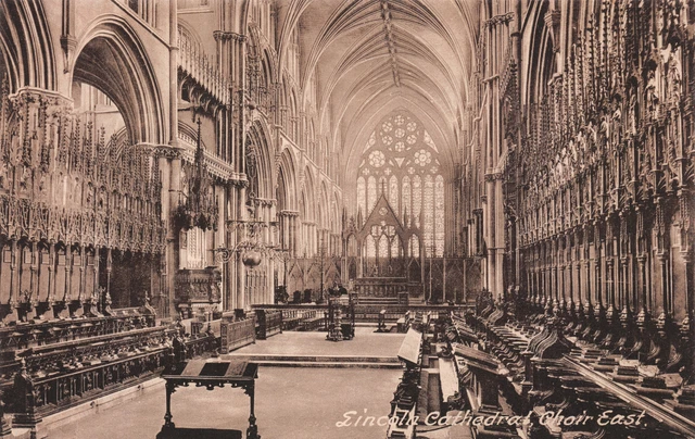 R235493 Lincoln Kathedrale. Chor East. Friths Serie. Nein. 34843