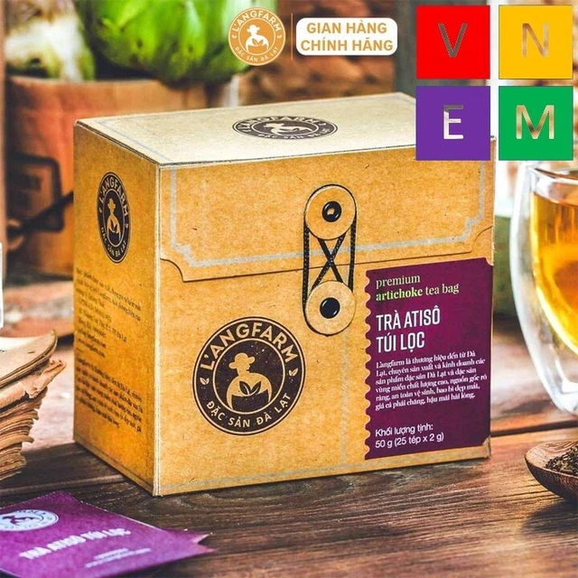 ARTICHOKE TEA BAG, Tra ATISO from Langfarm 50G Da Lat, Vietnam 33.69