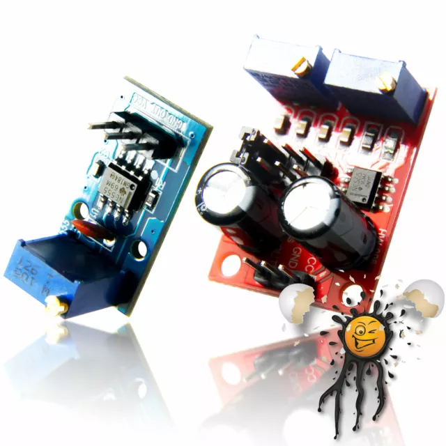 NE555 Signal 1Hz.-200KHz. Frequenz Duty Cycle PWM einstellbar adj. Generator