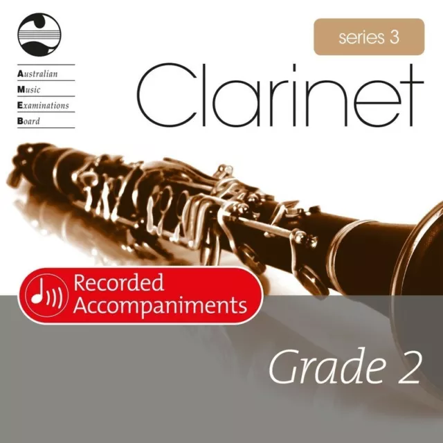 AMEB Clarinet Series 3 Grade 2 Recorded Accompaniments CD-Grade 2