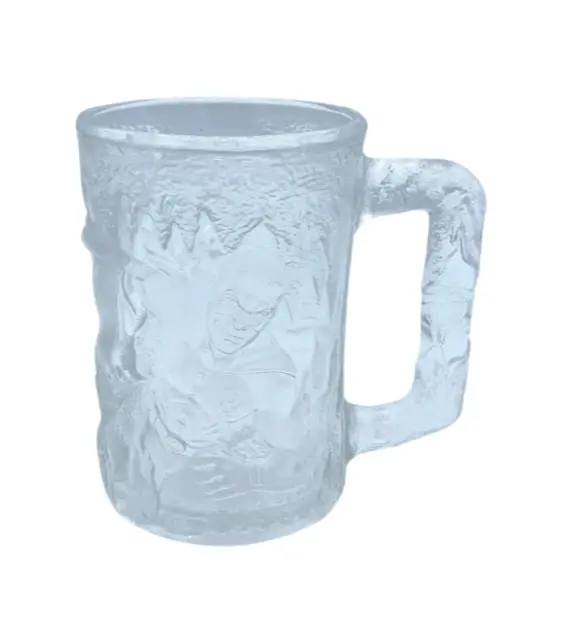VINTAGE - Batman Forever Collectible (Robin) glass drinking mug