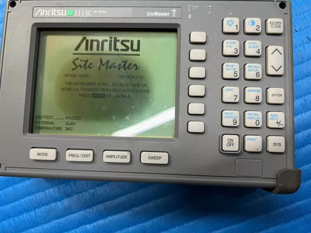 Anritsu S113C SiteMaster ( Unit Only) Picture As IS