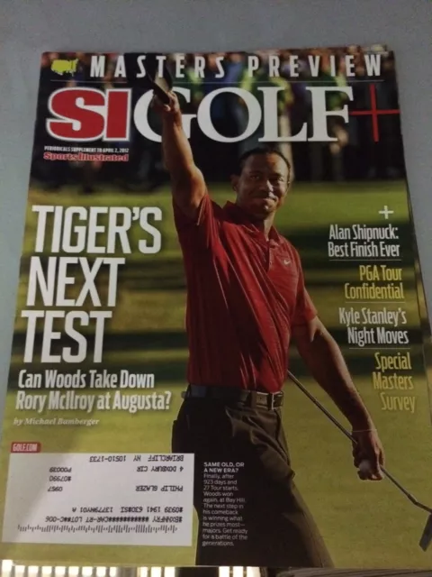 April 2, 2012 Tiger Woods Masters Preview Golf Plus Sports Illustrated