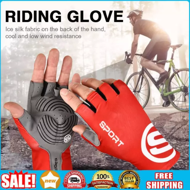 Halbfinger-Handschuhe atmungsaktiv MTB Rennrad Handschuhe für Herren und Damen (