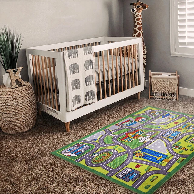 Tappeto Gioco Pieghevole Bambini Con Lettere E Pista Macchinine - Morbido E Educativo Per Neonati - Foto 4